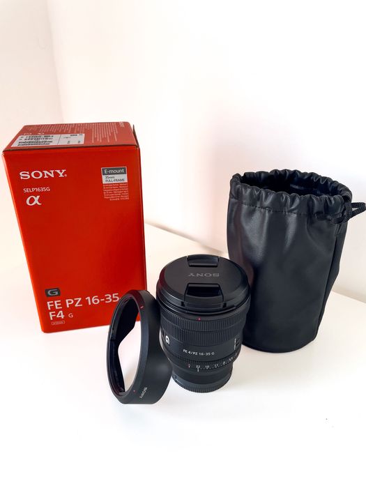 Sony FE PZ 16-35mm F4 G (Como Nova) – Apenas 4 meses – Com Fatura
