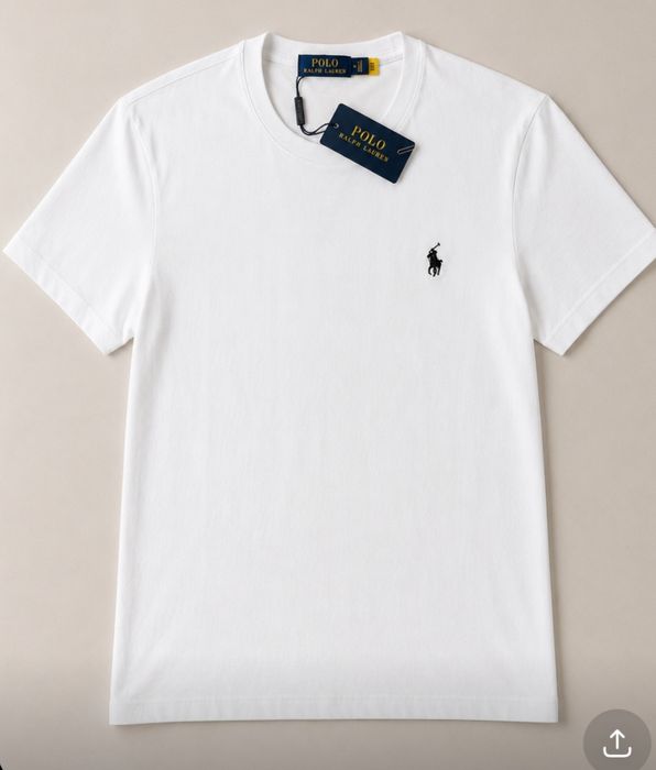 Biała koszulka polo Ralph Lauren