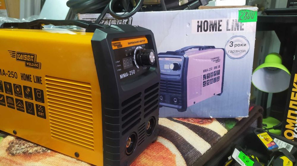 Зварний  інвертор Kaiser MMA-250 Home Line