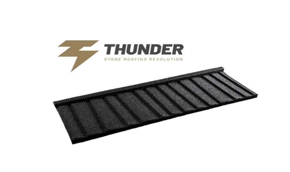 Dachówka , blacha z posypką , z kruszywem skalnym THUNDER  BTR SYSTEMS