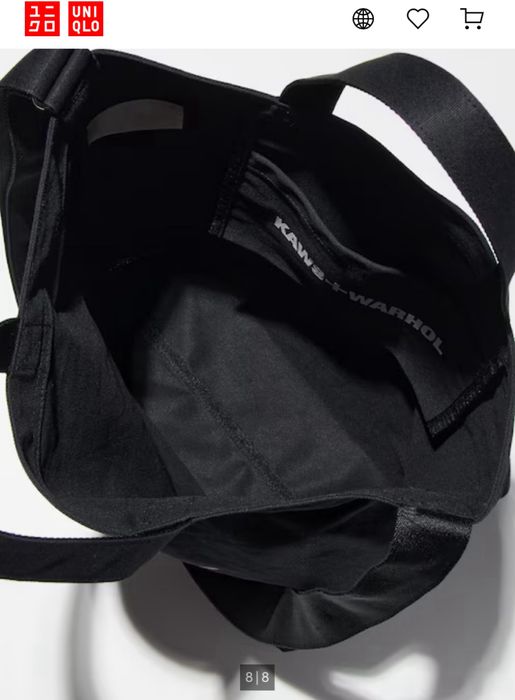 Комплект Kaws + warhol uniqlo футболка+ сумка