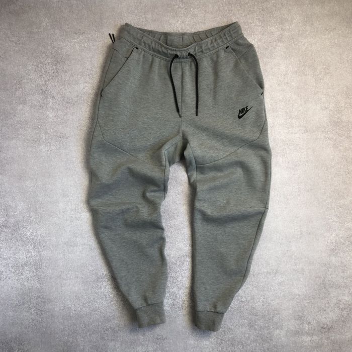 Штани Nike Tech Fleece | Спортивні сірі штани Найк Теч Фліс Оригінал S