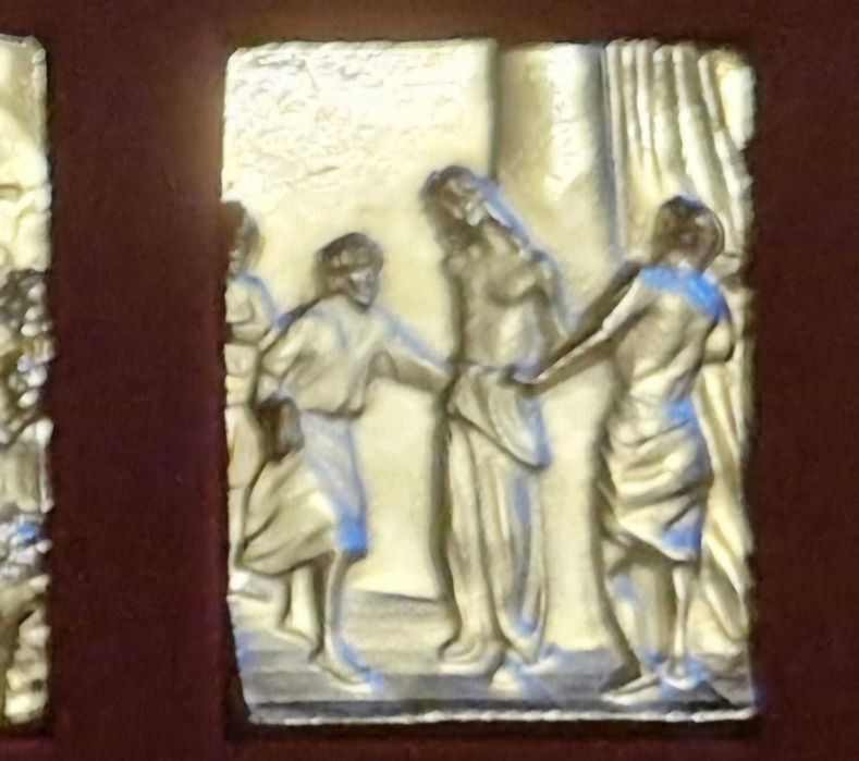 Album medalhas Vida Cristo em relevo