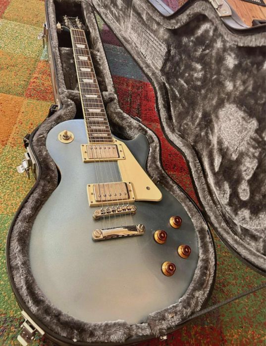 Epiphone Les Paul Standard – Pelham Blue – z futerałem