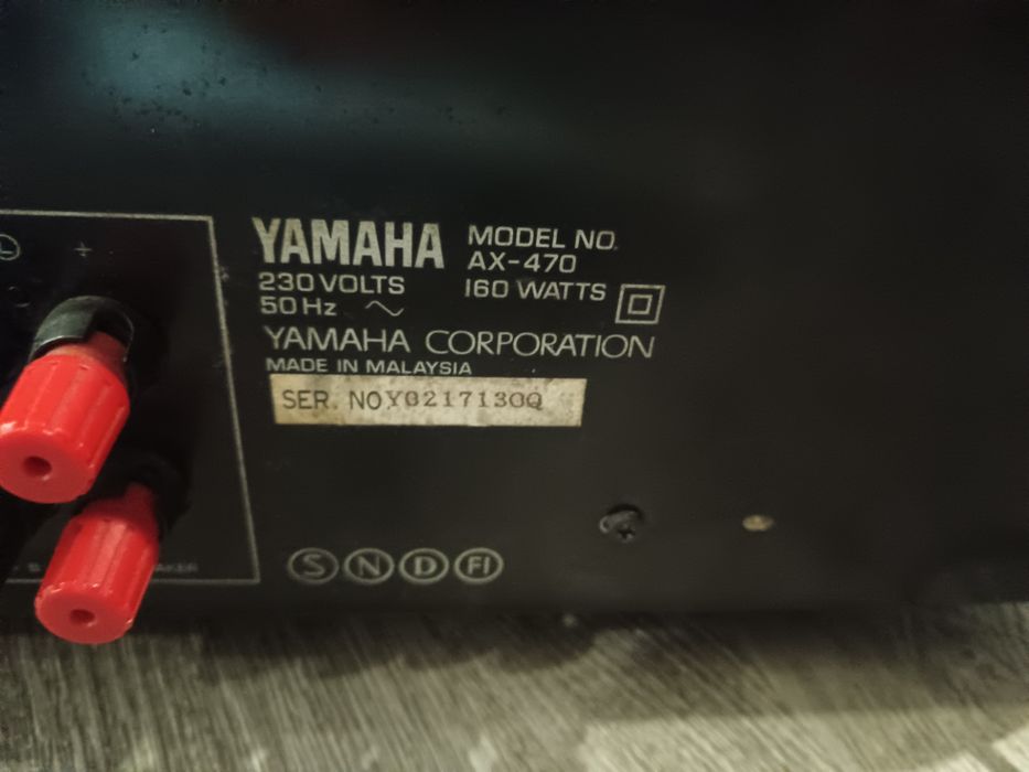Amplificador Yamaha AX-470