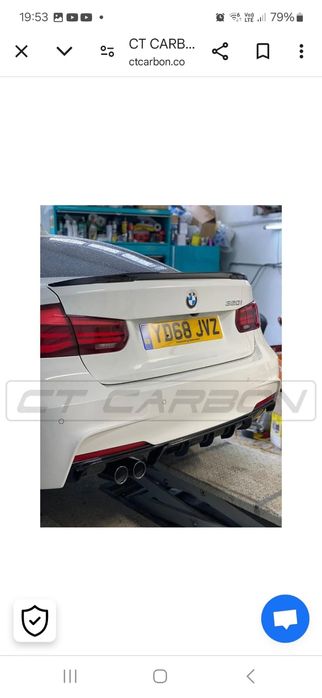 Difusor BMW f30/ f31