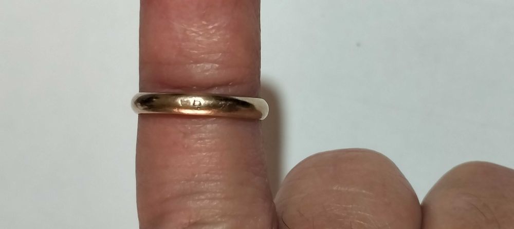 Aliança de ouro 19.2 k