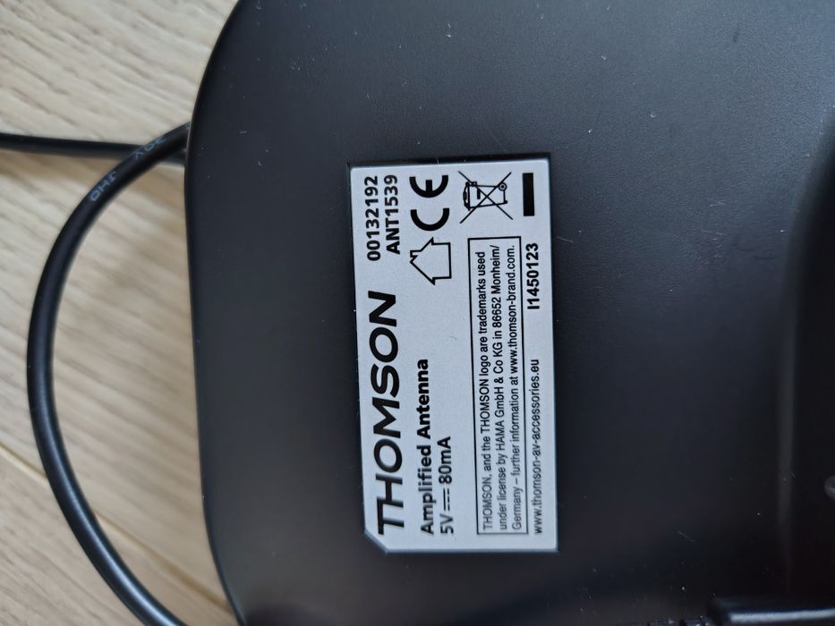 Antena pokojowa DVB-T Thomson