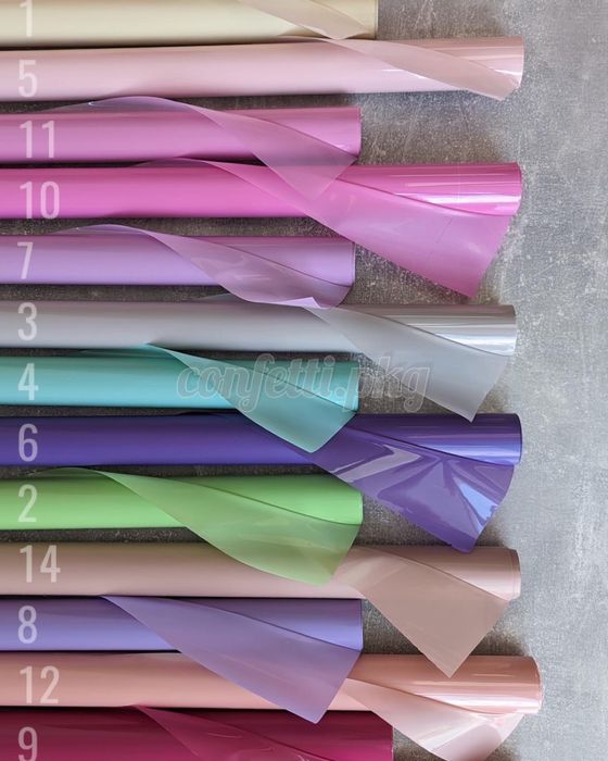 Калька и Упаковочная прозрачная пленка для зелени и др продуктов