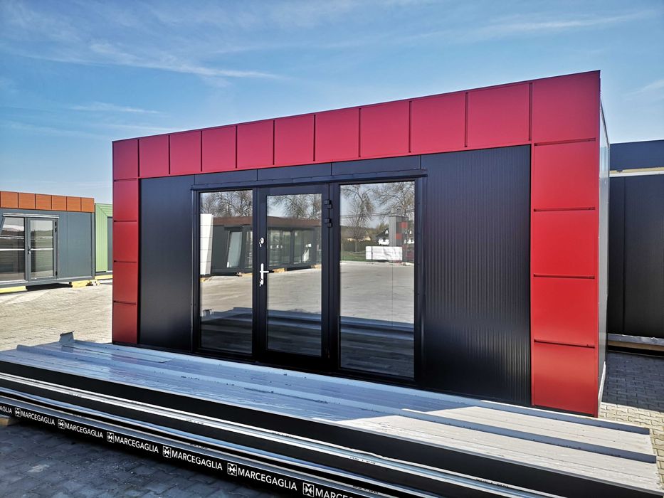 Pawilon ogrodowy, letniskowy, mieszkalny  kontener