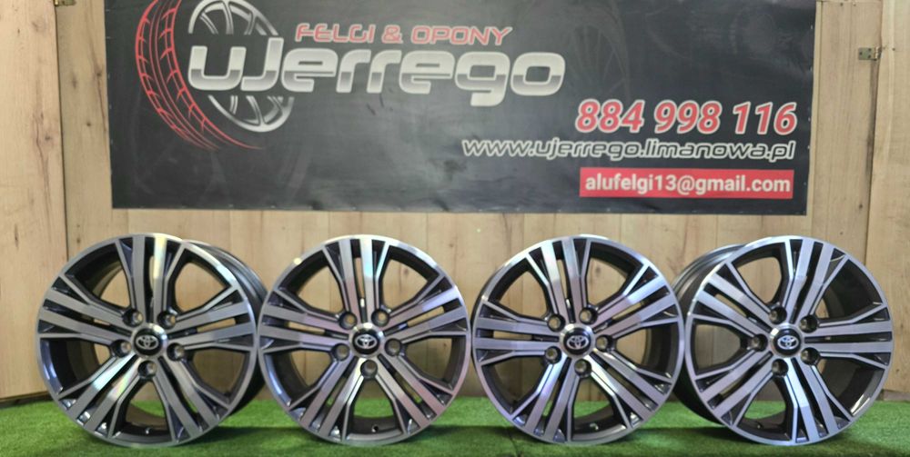 NOWE ALUFELGI TOYOTA 16x5x114,3 -  Auris,Avensis,Corolla,Verso,Yaris