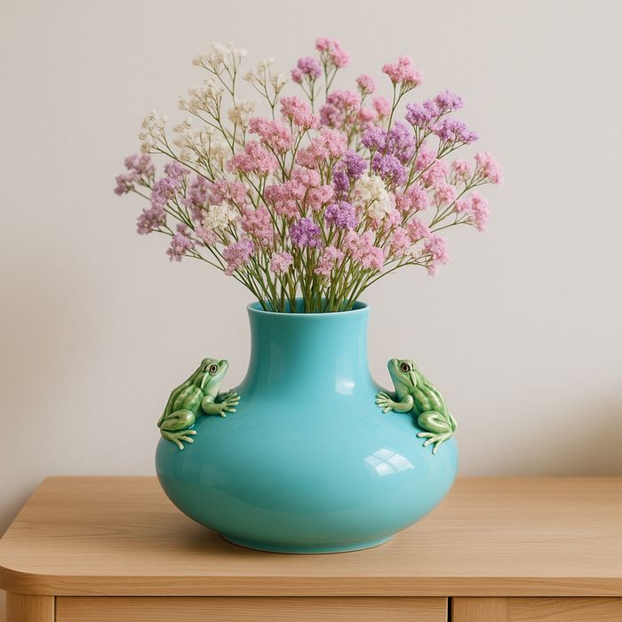 Vaso Bordallo Pinheiro Frogs – Novo na caixa (modelo grande)