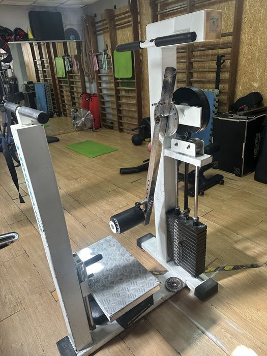 Maquina de abdutores adutores gluteos