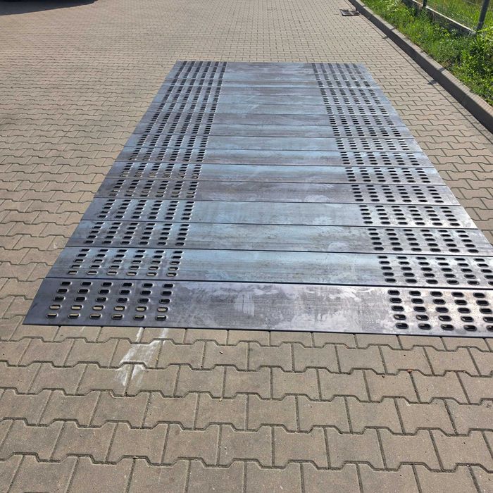 Panel perforowany deska podłogowa LOHR laweta pomoc drogowa płyta hydrauliczna  PRODUCENT