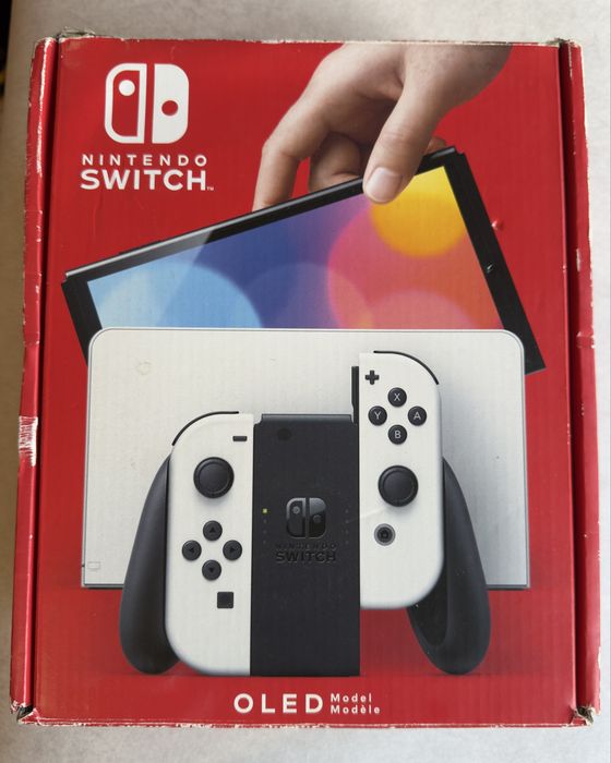 Nintendo Switch OLED completa + extras