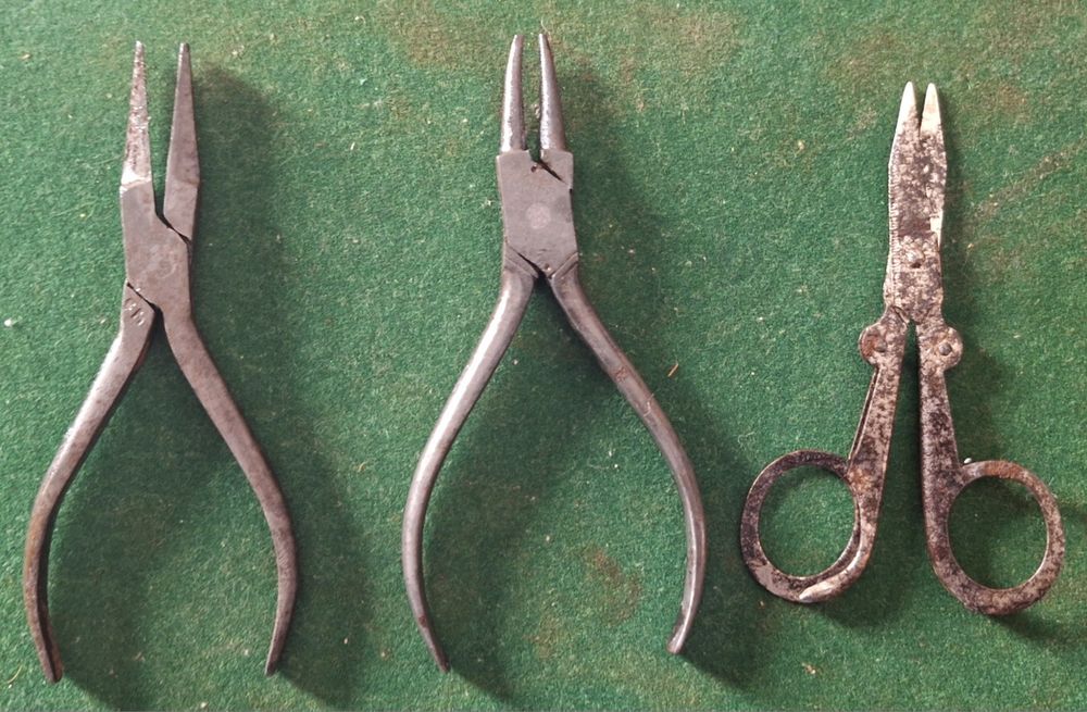 Conjunto de alicates vintage