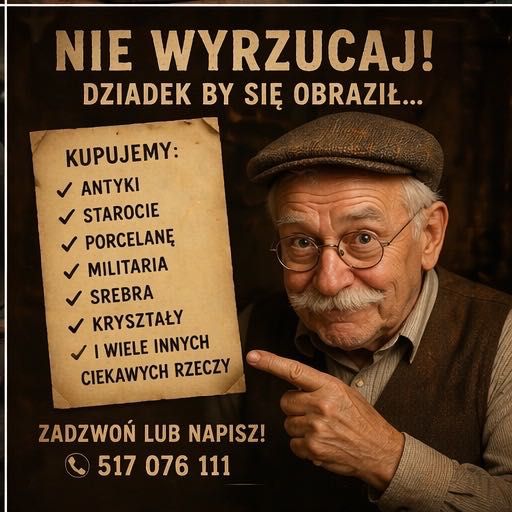 Skup antyków | staroci | porcelany | srebra | militariów | wycena