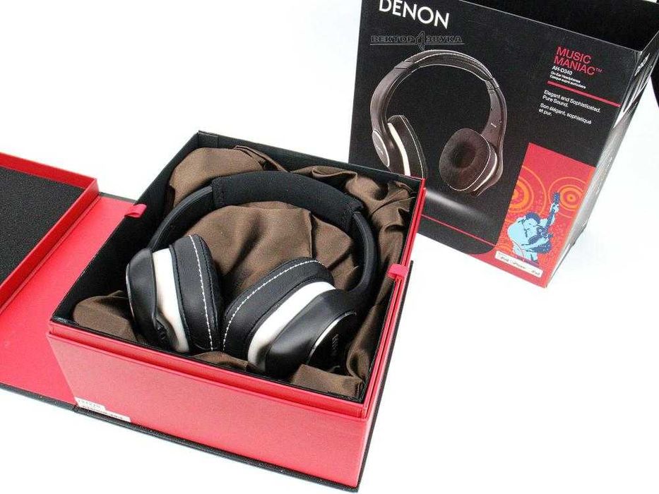 Наушники полноразмерные проводные Denon AH-D400,встроенный усилитель