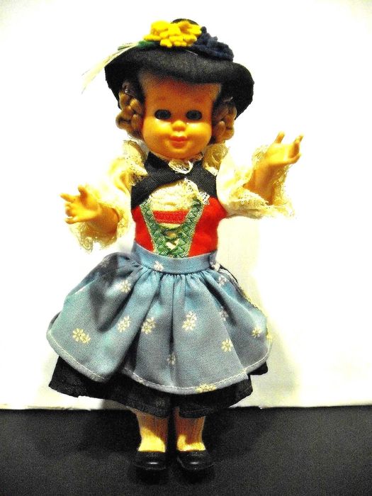 Boneca antiga alemã - anos 60