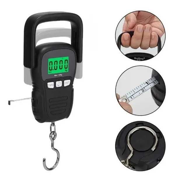 Електронні  ваги для точних вимірів, багажу, риболовлі