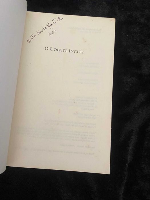 Michael Ondaatje - O Doente Inglês, Biblioteca Sábado 2008
