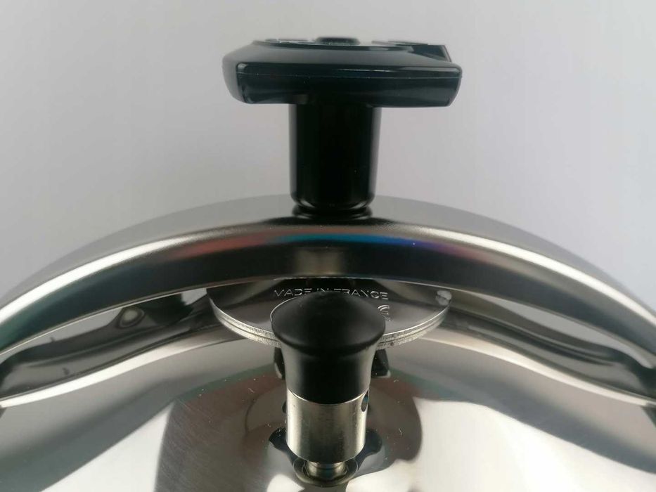 Garnek Szybkowar SEB 10 l srebrny stal nierdzewna