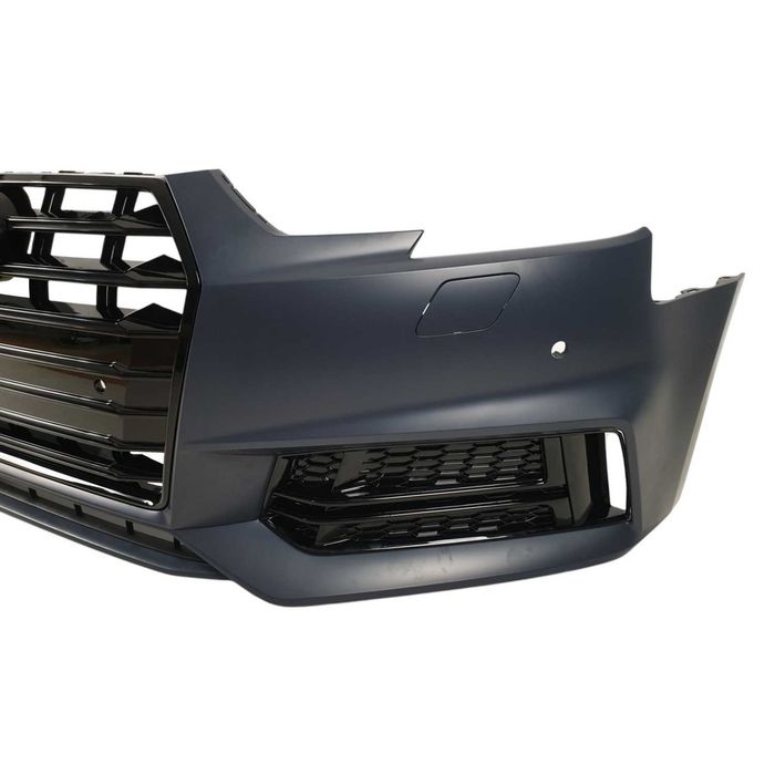 Передній бампер audi a4 b9 sline 2015-2019 Audi A4 B9 Black s4 S4 RS4