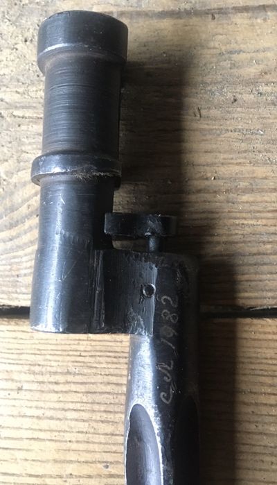 stary bagnet wojskowy