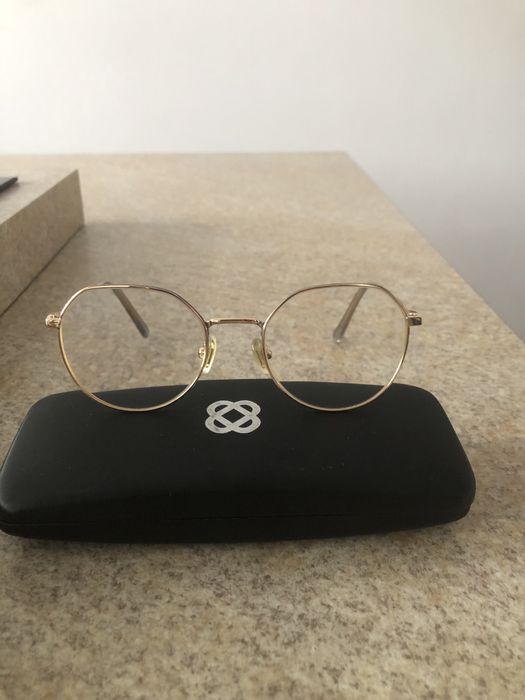 Oprawki damskie zlote