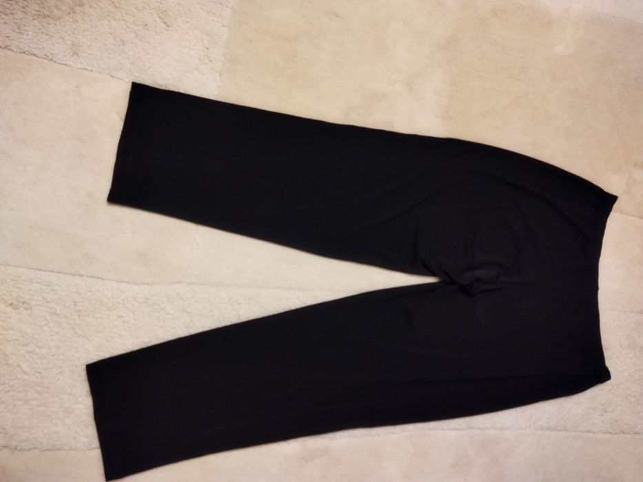 spodnie damskie francuskie czarne roz 50