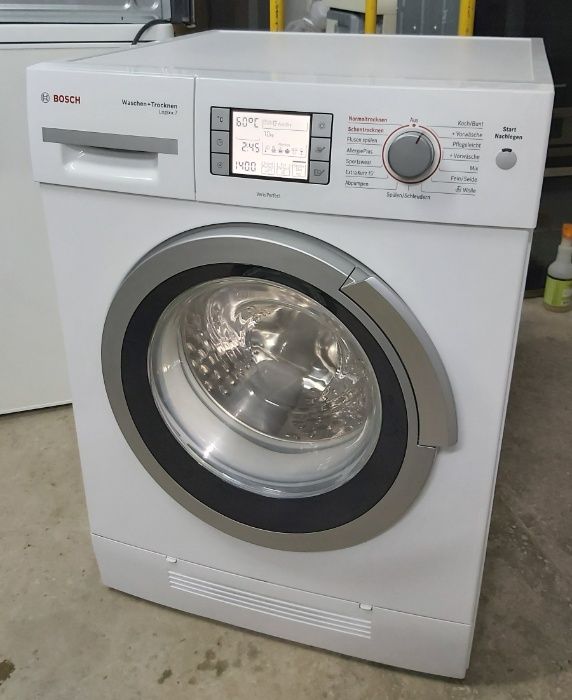 Стирально-сушильная машина Бош Bosch WVH28540 8/5кг А+++ 1400 об: 14 ...