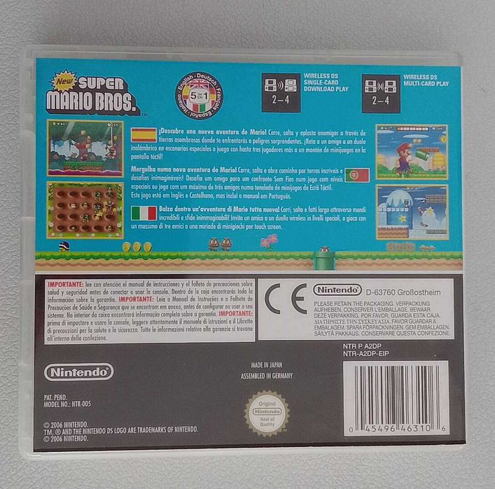 Jogo Nintendo DS – New Super Mario Bros.