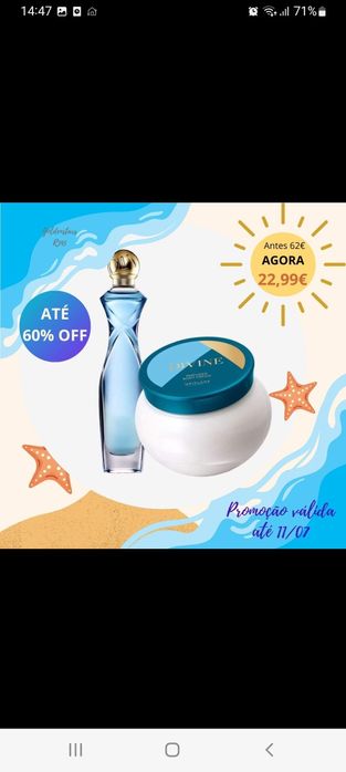 produtos de beleza Oriflame