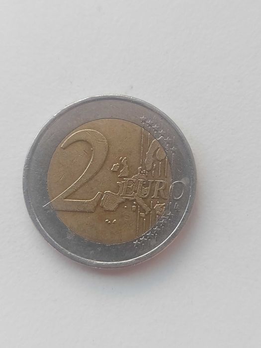 Moeda 2 euros com erro