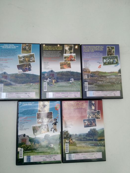5 DVD: A ovelha Choné
