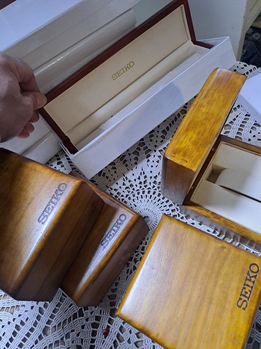Caixas relogios Seiko