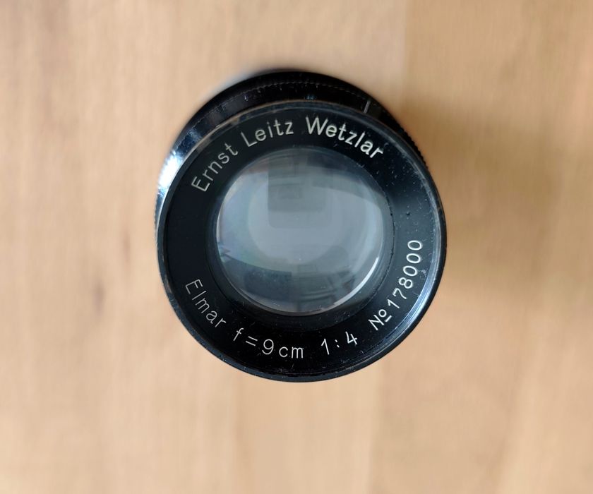 Leica Leitz Elmar 9cm 90mm 1:4