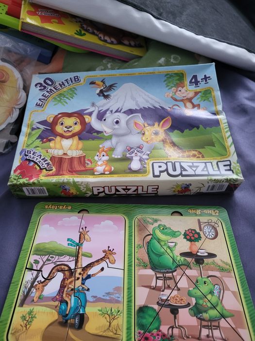 Пазли вкладиші розвивашки