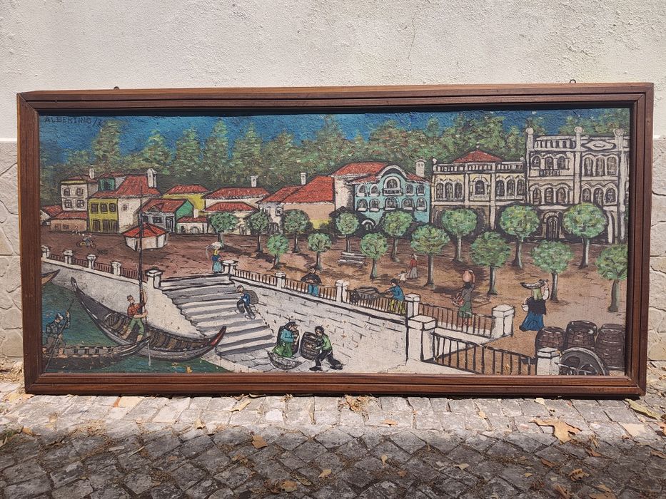 Quadro Pintura Naif