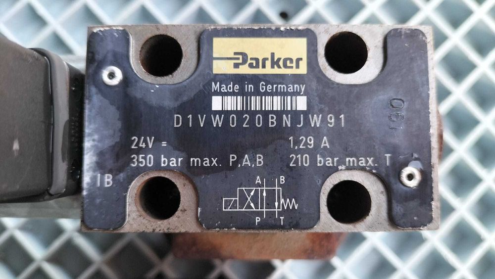 Zawór hydrauliczny elektromagnetyczny Parker D1VW020BNJW91