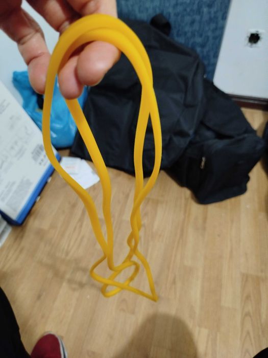 Banda Elástica de Resistência Elástico fitness amarelo 5Kg