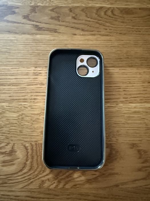 Etui iPhone 15 - kolor złoty / pudrowy róż / ecru - Nowe - Oryginalne