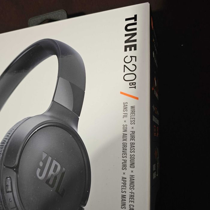 JBL Tune 520BT | Pure Bass  | 57h Autonomia | NOVO | SELADO
