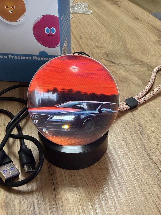Lampa LED kula 3D hologram jaki chcesz USB projektor