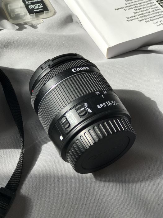 Фотоапарат Canon EOS 800D 18-55mm IS STM Black