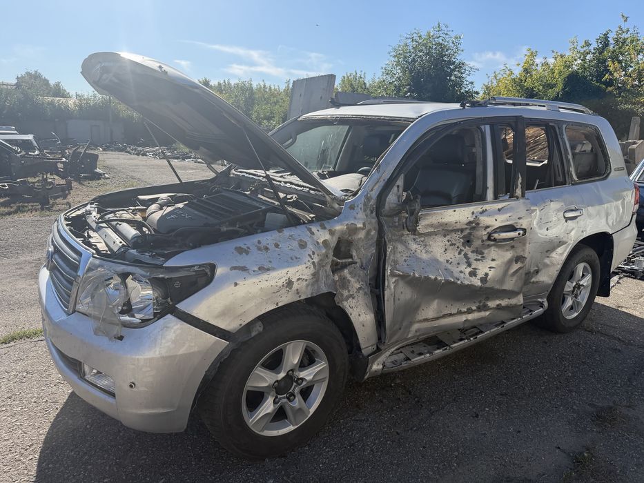 Toyota land cruiser 200 после дтп