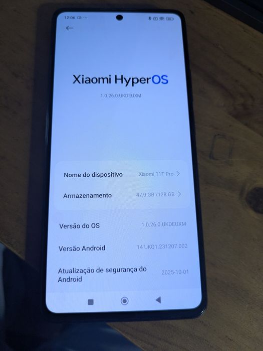 Xiaomi 11T Pro 5G (128GB) - Estado Impecável - Atualizado (HyperOS)