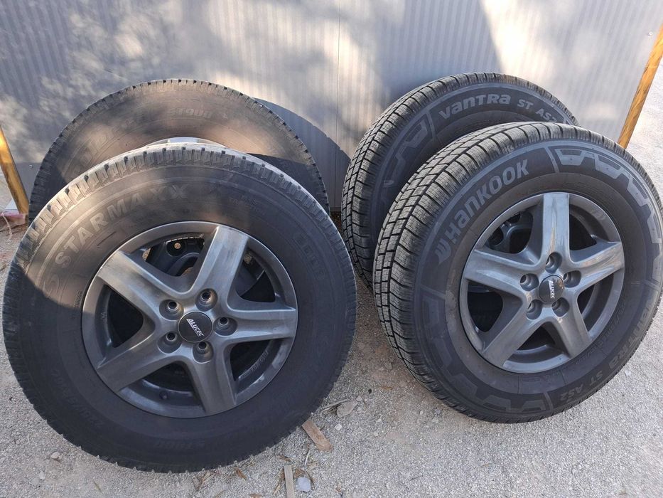 Jantes com pneus para Fiat Ducato ou Peugeot Boxer