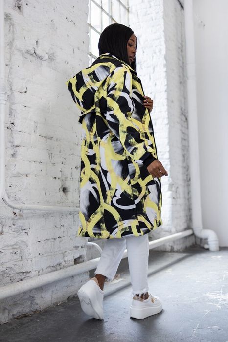 PARKA damska waterproof print kolekcja Premium M L XL 2XL 3XL 4XL