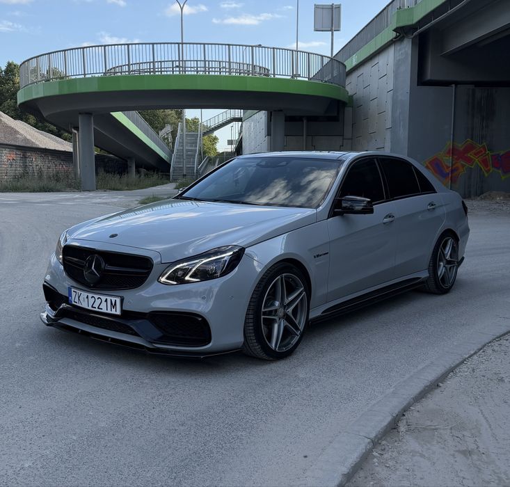 Mercedes E63 •AMG•5.5 BiTurbo•Zadbany•Okazja•